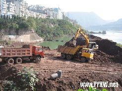 云阳傍观溪渡口码头开工建设